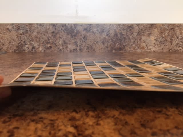 How Are They Holding up? Smart Tile Backsplash Review  Little House of  Four - Creating a beautiful home, one thrifty project at a time.