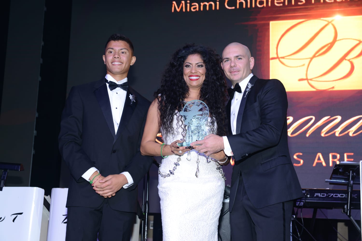 pitbull recognized for supporting children s health