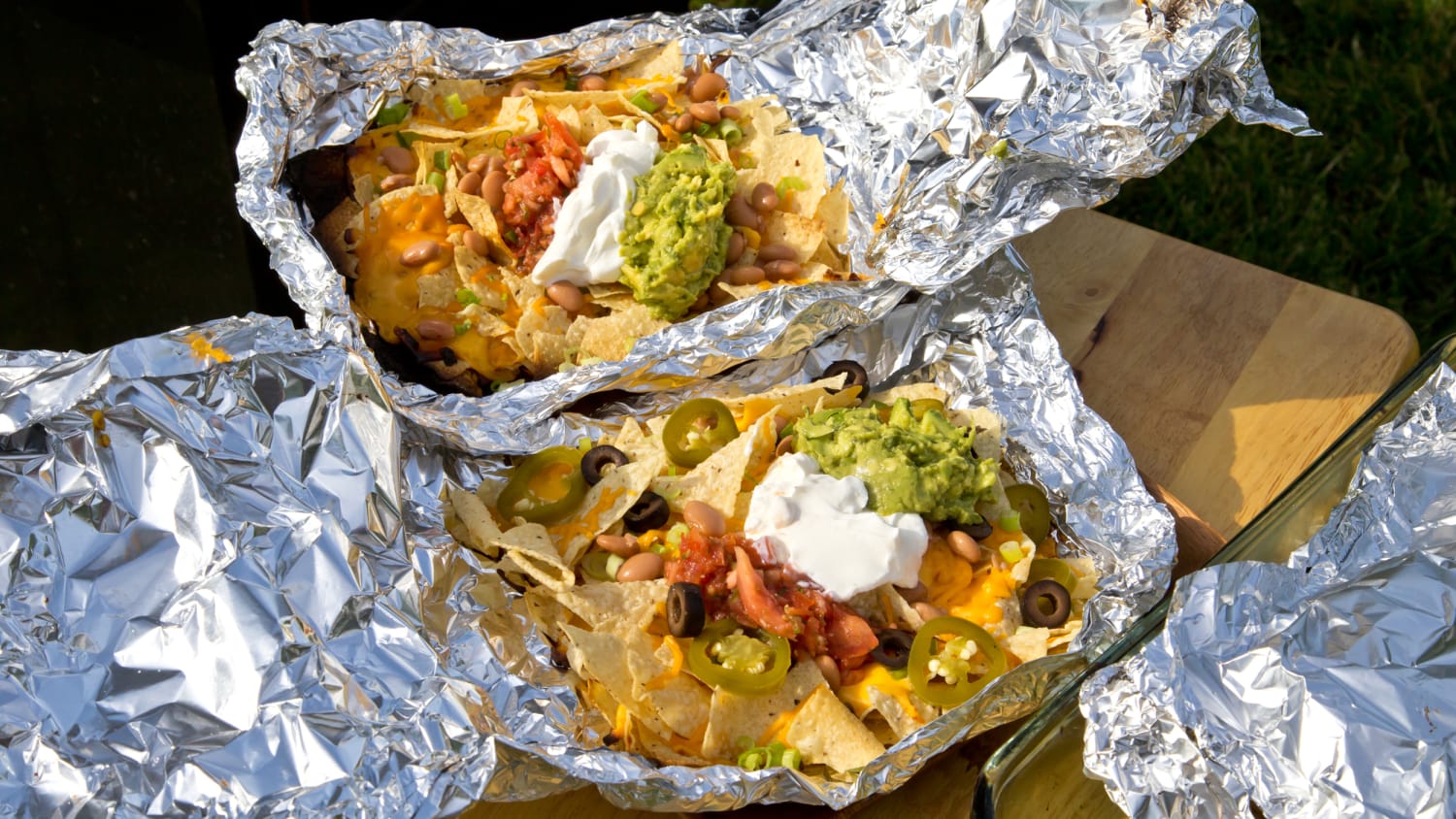 Ready to tailgate? Make these crowd-friendly nachos to eat on-the-go