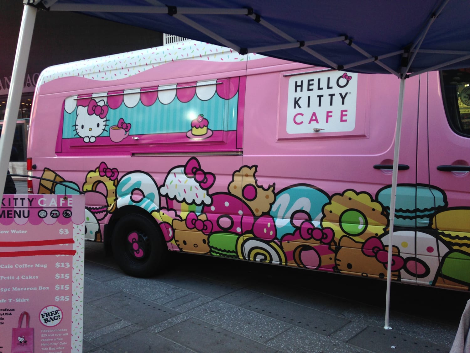 Hello Kitty Cafe Truck Brings Treats, Smiles to Fans