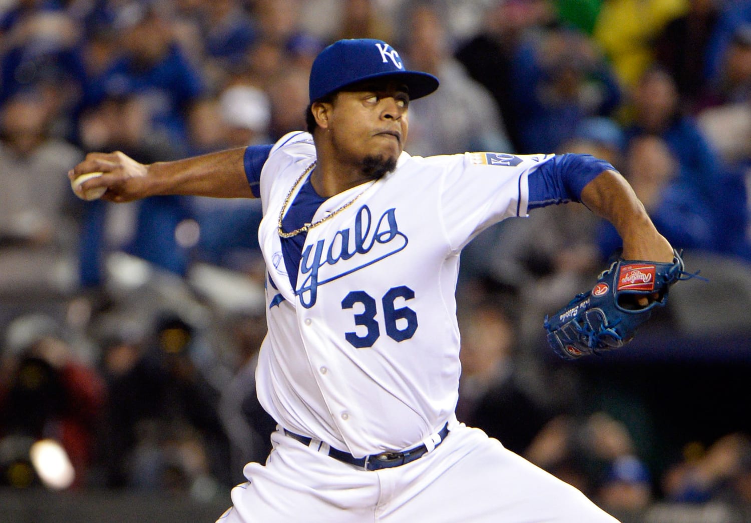 World Series Game one: Edinson Volquez pitching after father died