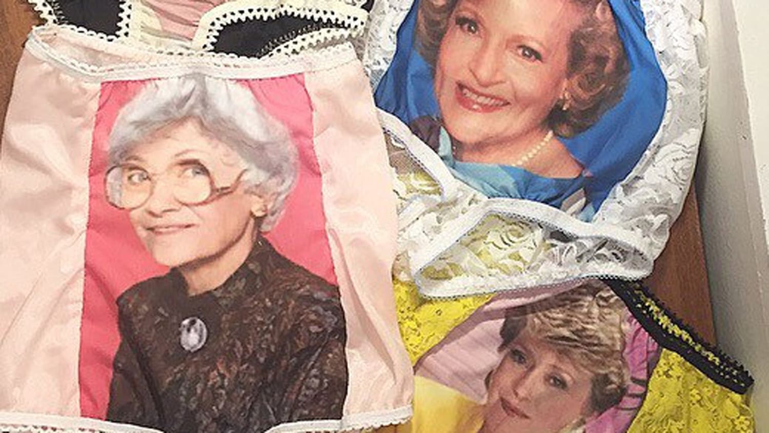 Golden Girls granny panties – featuring the cast of the classic sitcom