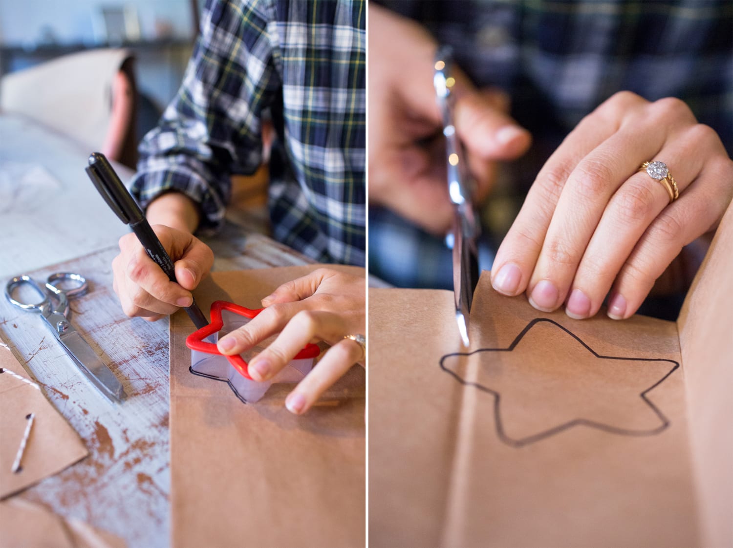 DIY Christmas decorations: Table decor you can make using paper bags