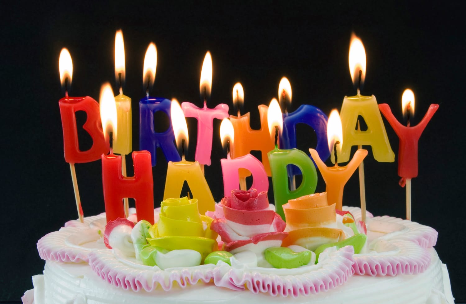 Baekhyun Cake Happy Birthday Song Blowing Candle GIF | GIFDB.com