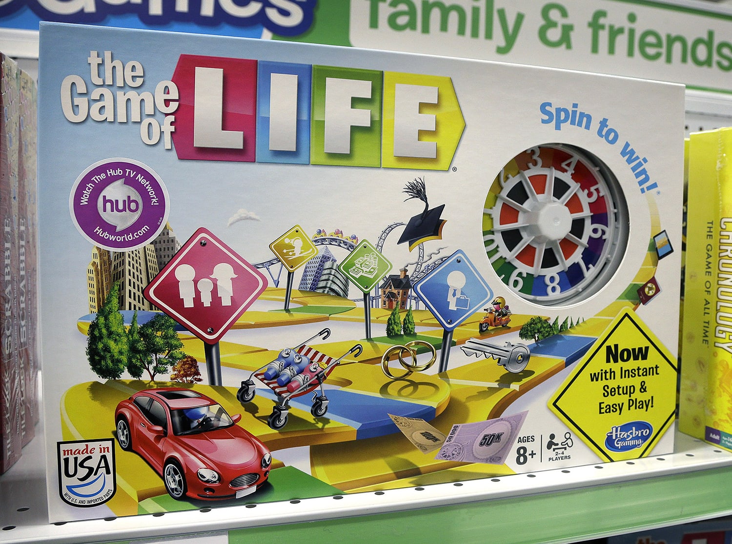 Hasbro Gaming The Game of Life Board Game
