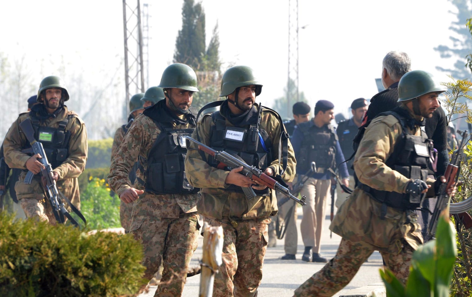 Scores Shot as Gunmen Storm Pakistan University