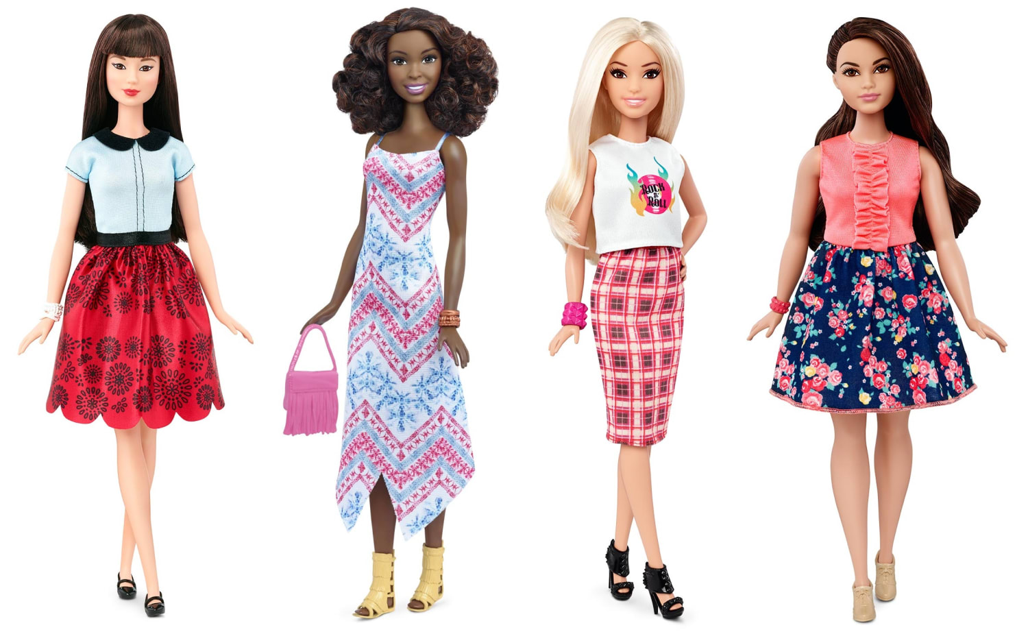 Mattel's New 'Curvy' Barbies, Available in Seven Skin Tones, Suggest That  Diversity Is Also Good Business - The Atlantic