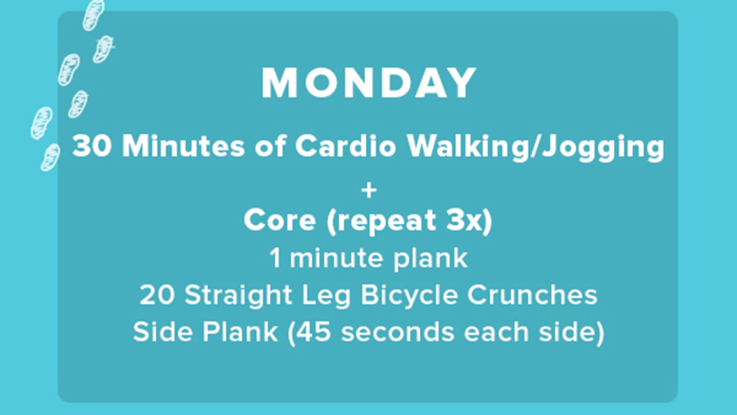 Daily cardio best sale workout plan