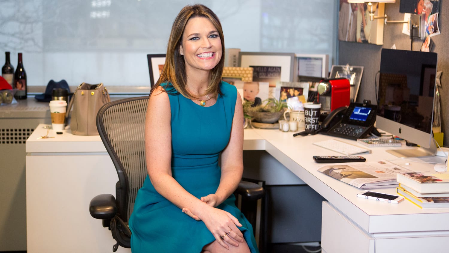 Savannah Guthrie welcomes you inside her TODAY Show dressing room.