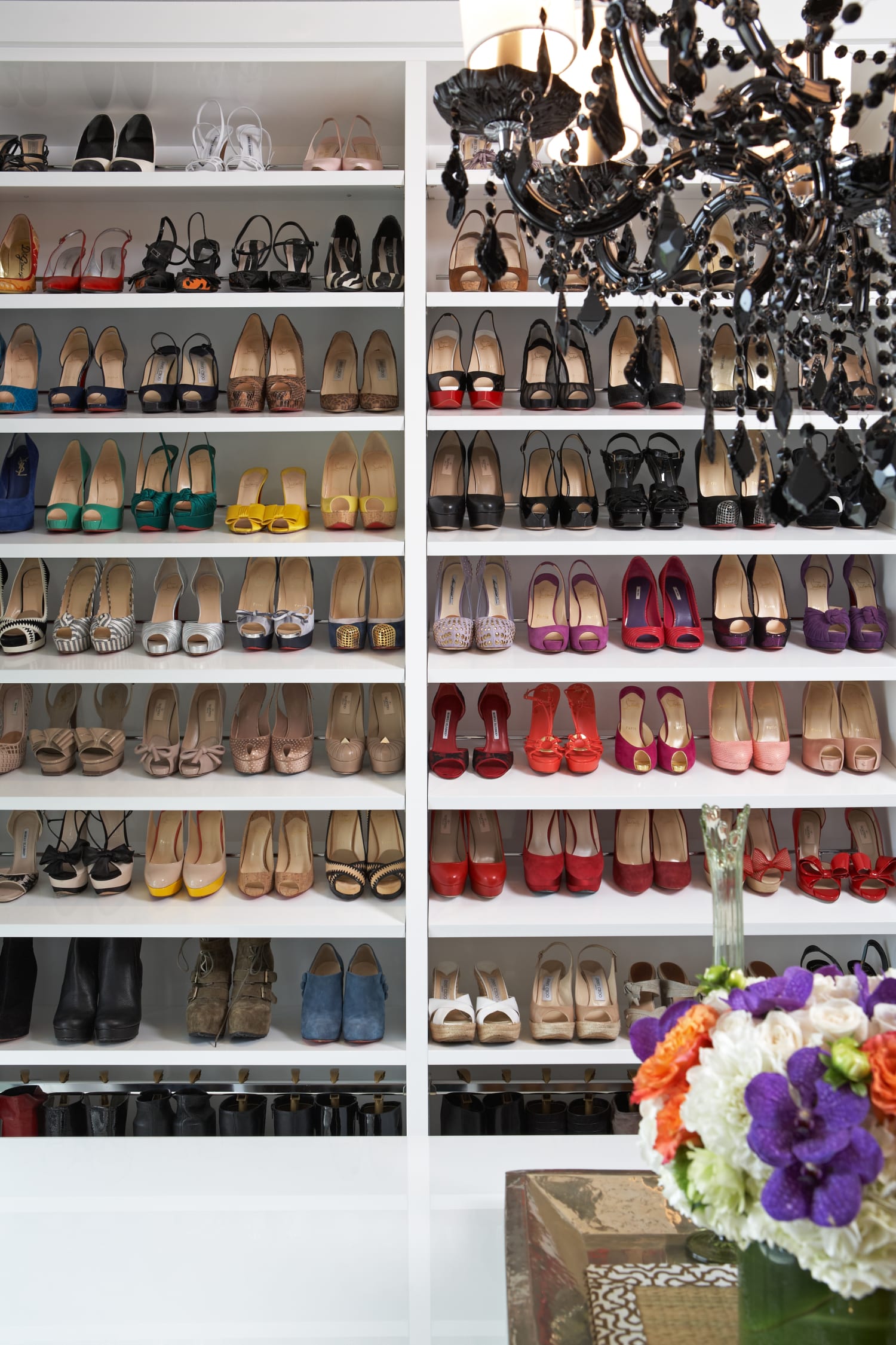 23 Shoe Organization Ideas For a Celebrity Closet Look