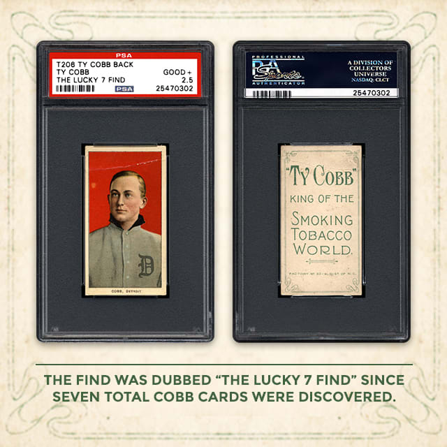 Rare Ty Cobb Baseball Cards Found In Old Paper Bag Help Smash
