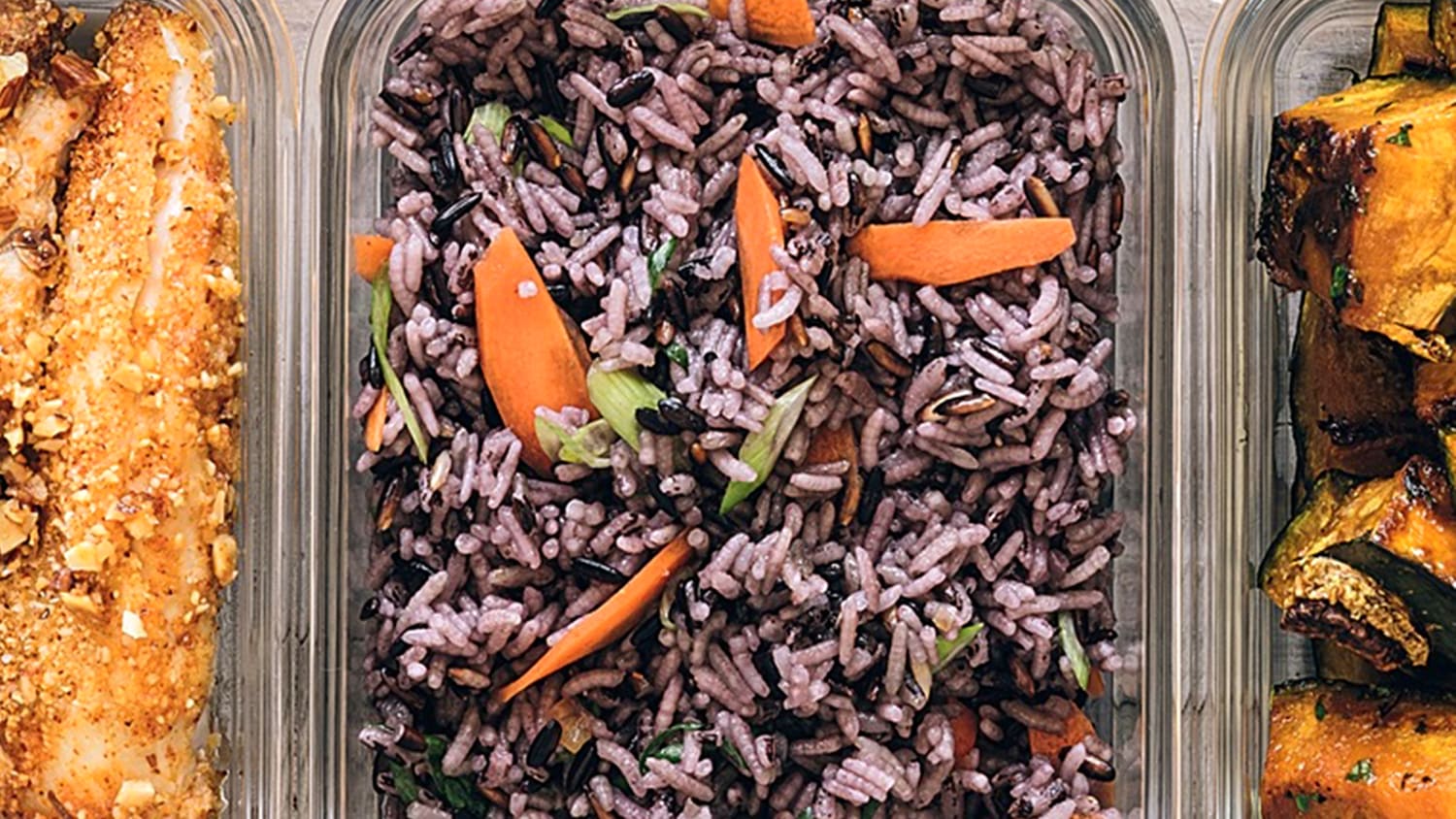 Purple Rice Stir-Fry