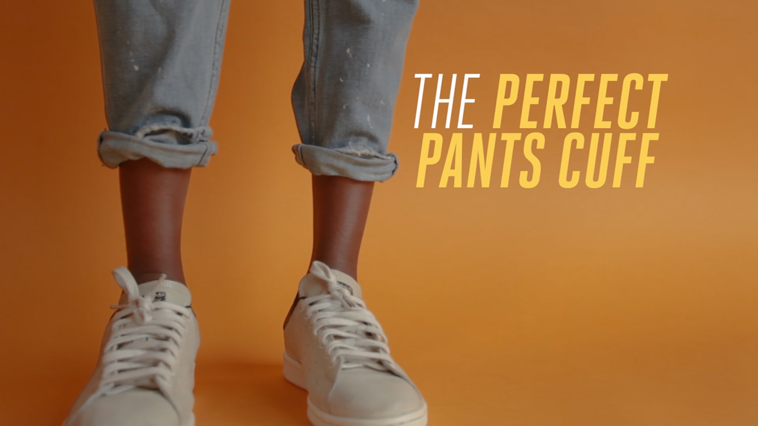 How to cuff pants like a professional