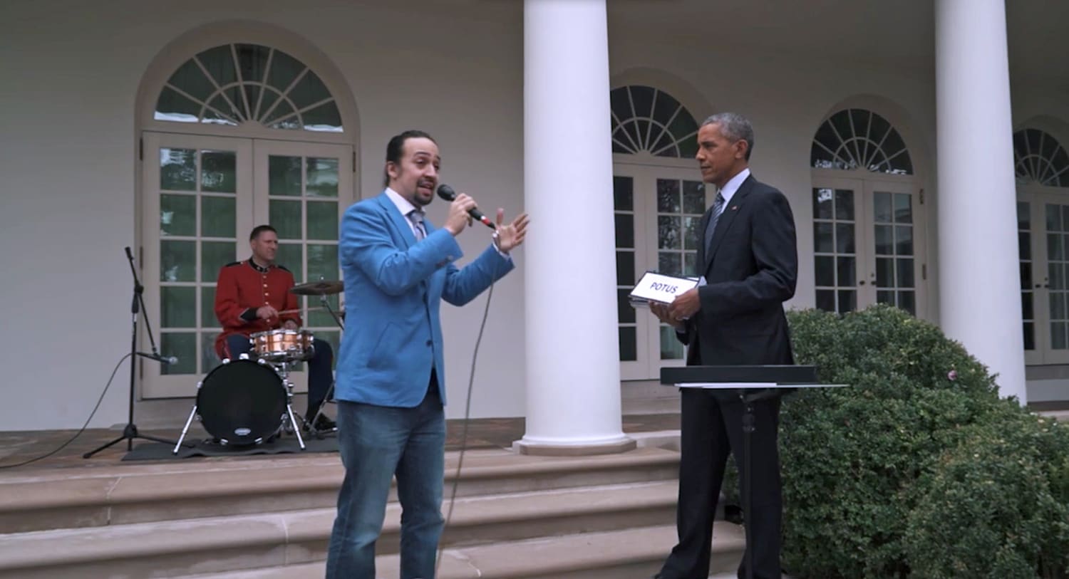 Obama and shop lin manuel miranda