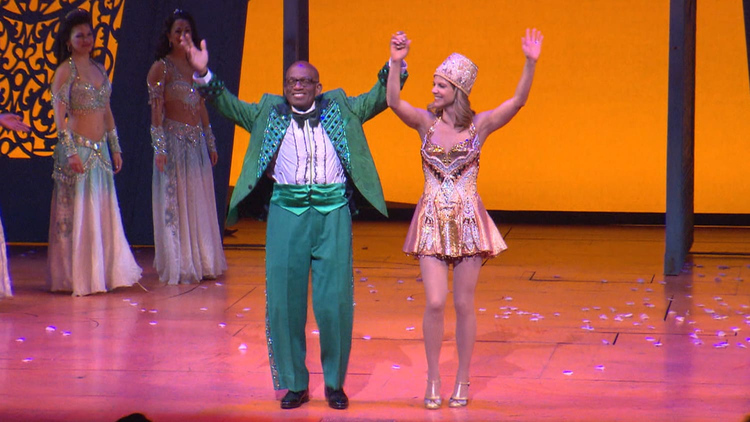 Natalie Morales, Al Roker conjure magic with special stint in 'Aladdin'