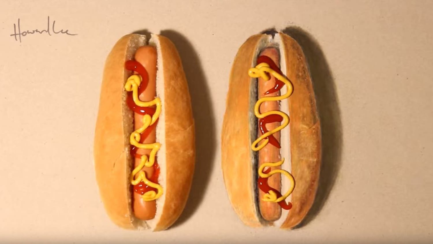 Unreal! Artist Howard Lee's food drawings will leave you in disbelief — and  hungry