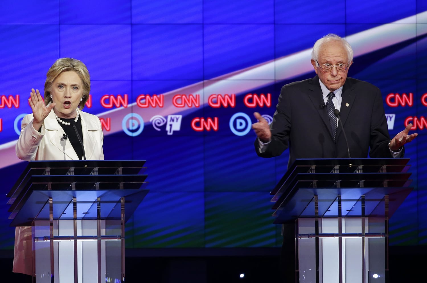 Sanders and Clinton return to battle in New York 