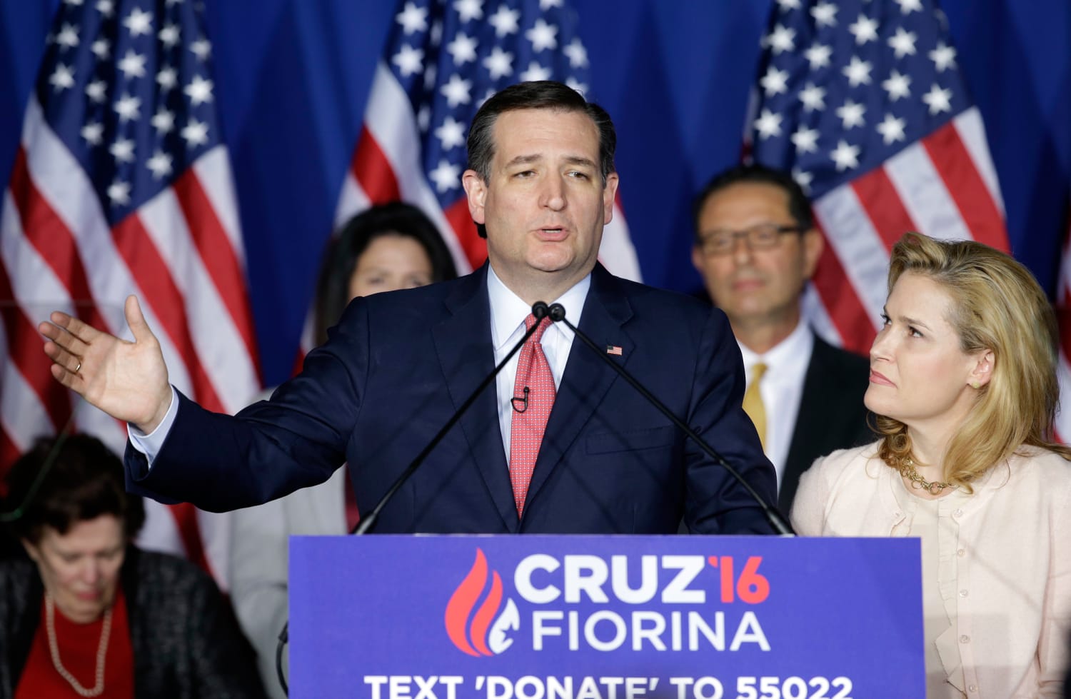 Ted Cruz Senator Texas 2016 Republican President Campaign Sign Placard 