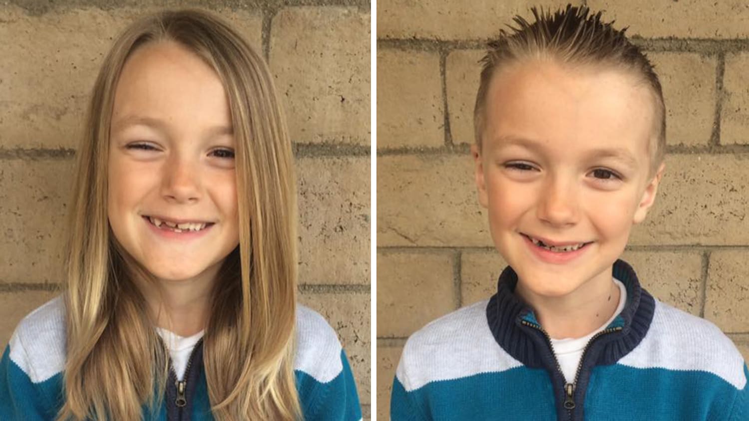 After donating his hair for wigs, boy diagnosed with cancer