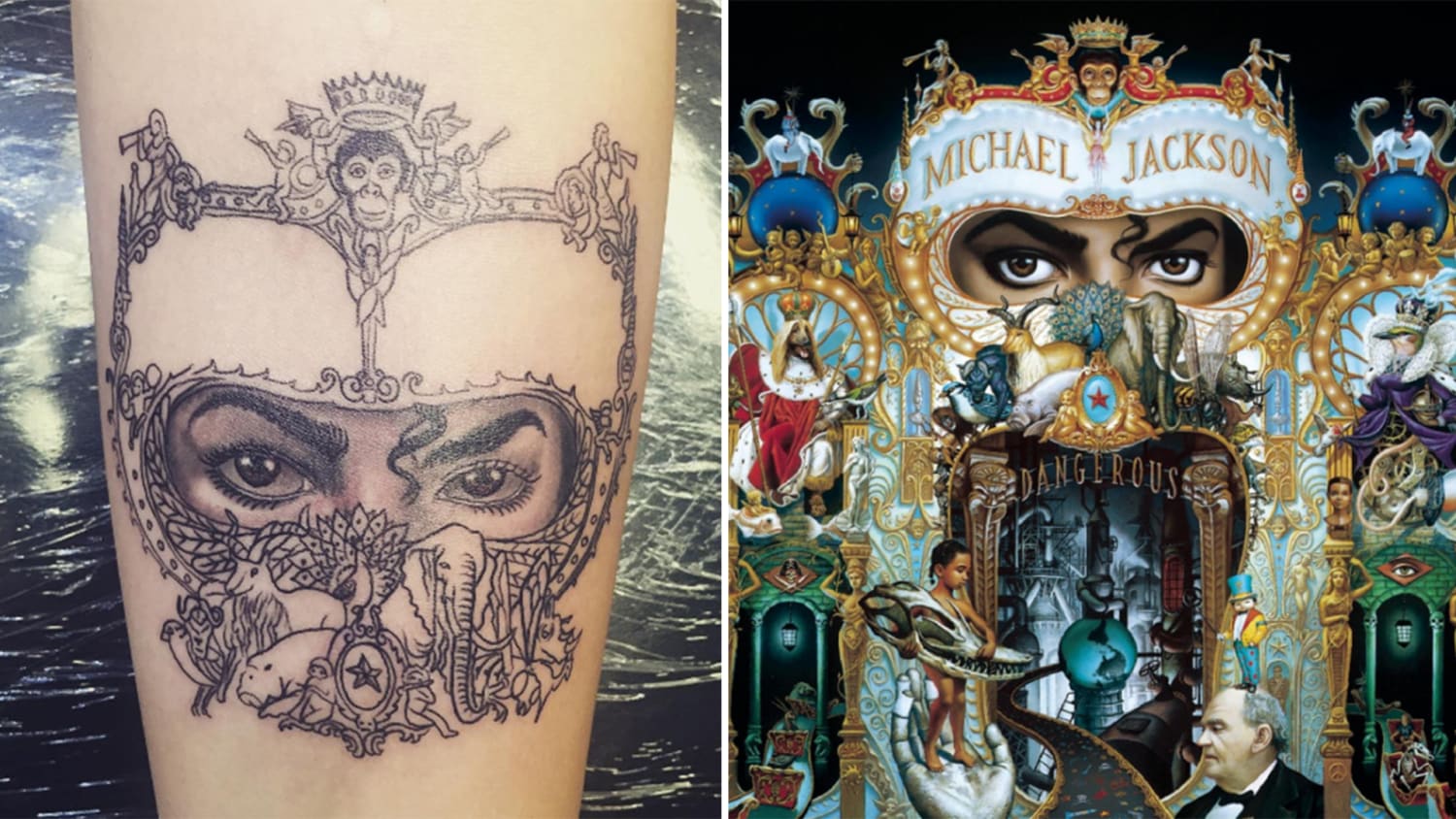Michael Jackson's daughter gets 'Dangerous' tattoo in honor of her late  father