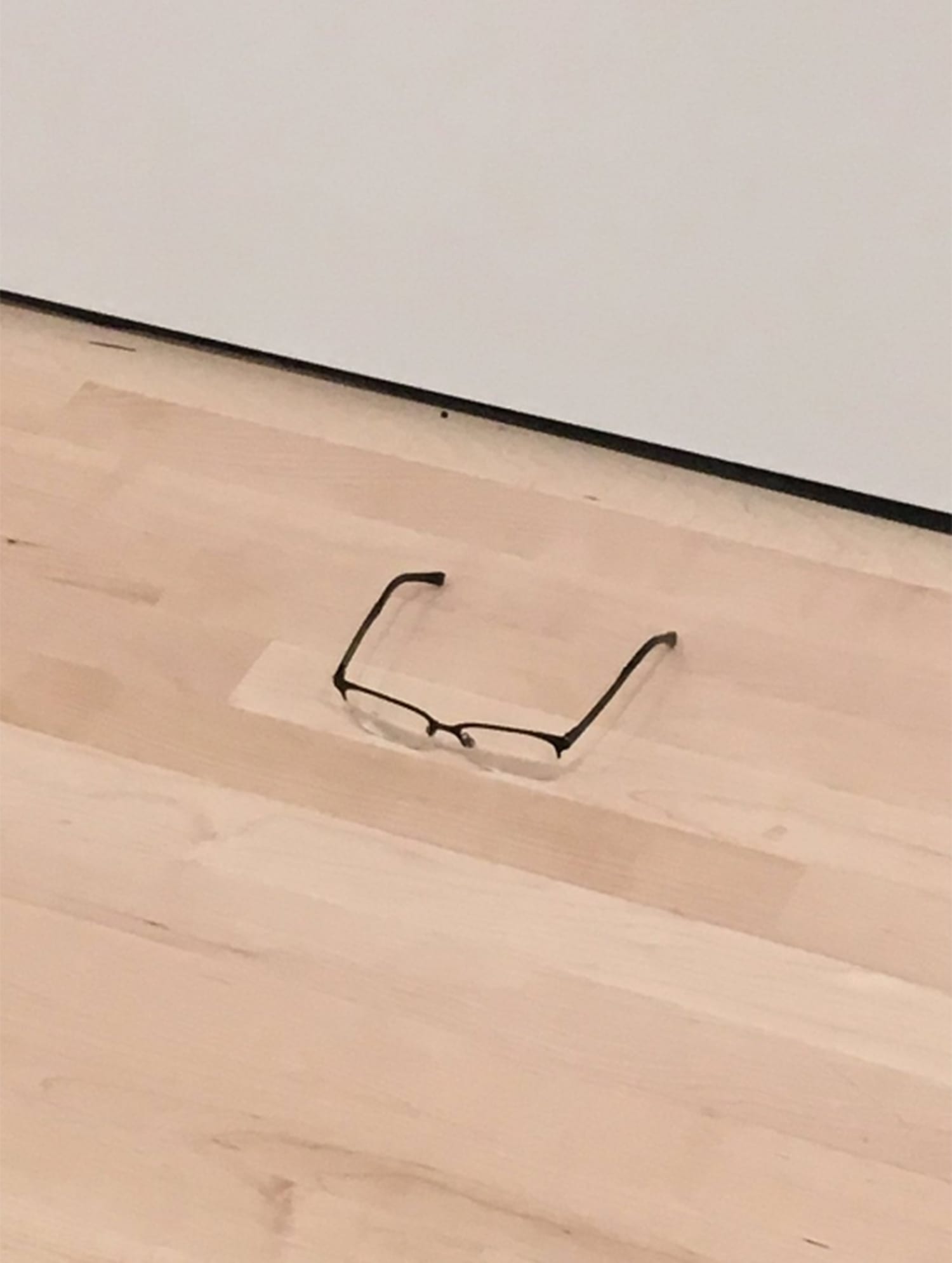 Teens create 'art exhibit' of a pair of glasses at museum