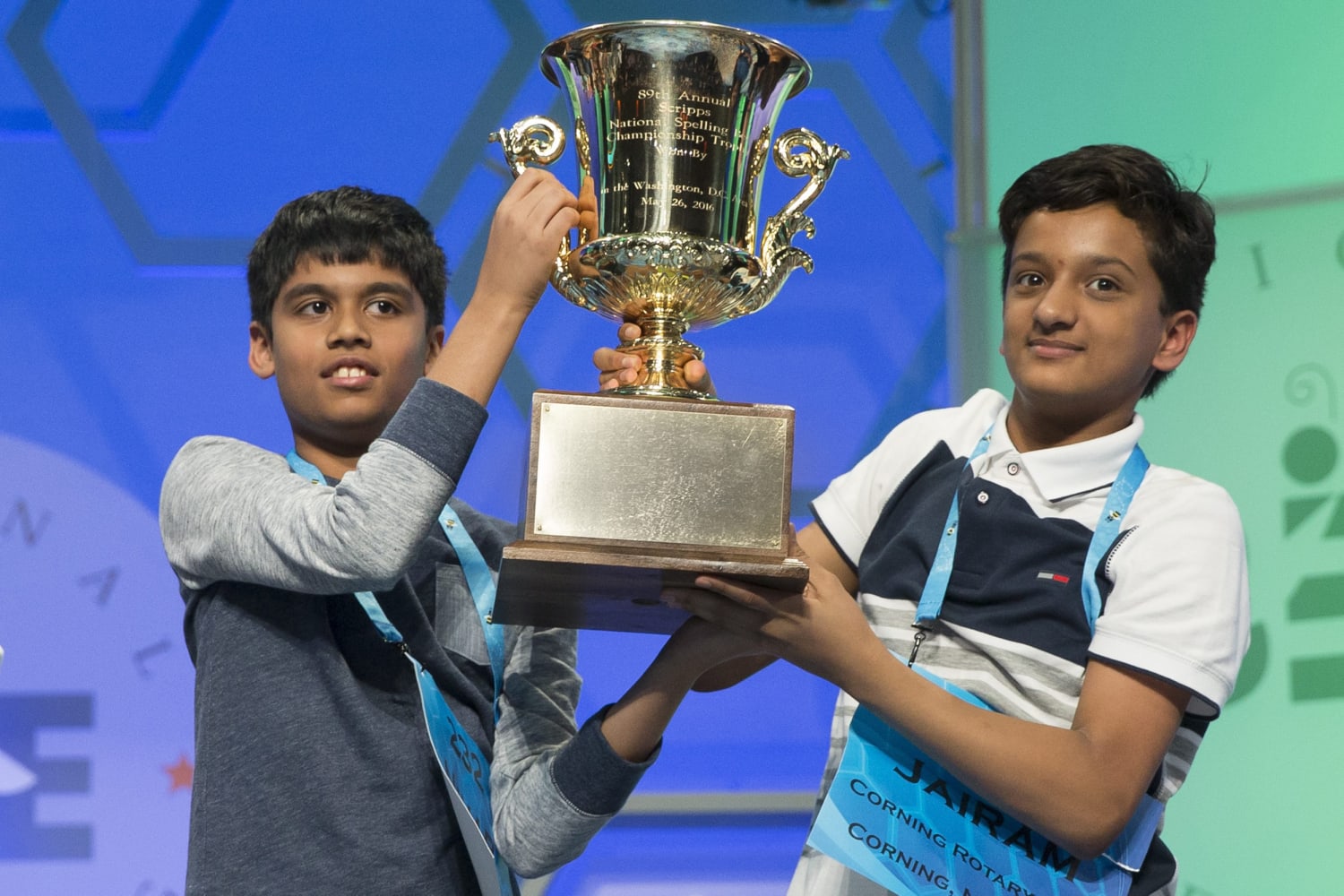 national spelling bee trophy