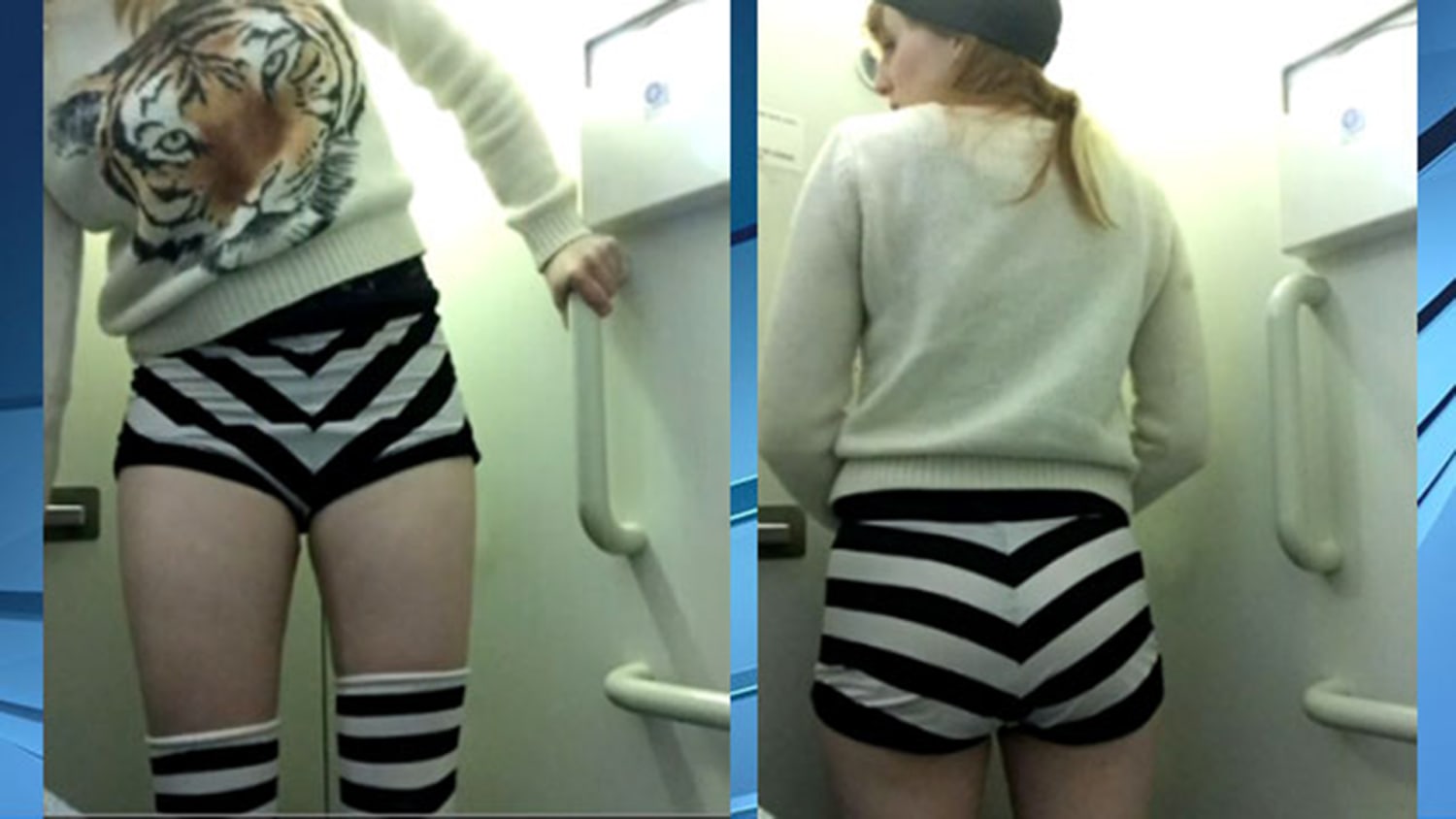 JetBlue passenger Maggie McMuffin was told her shorts were too short and wo...