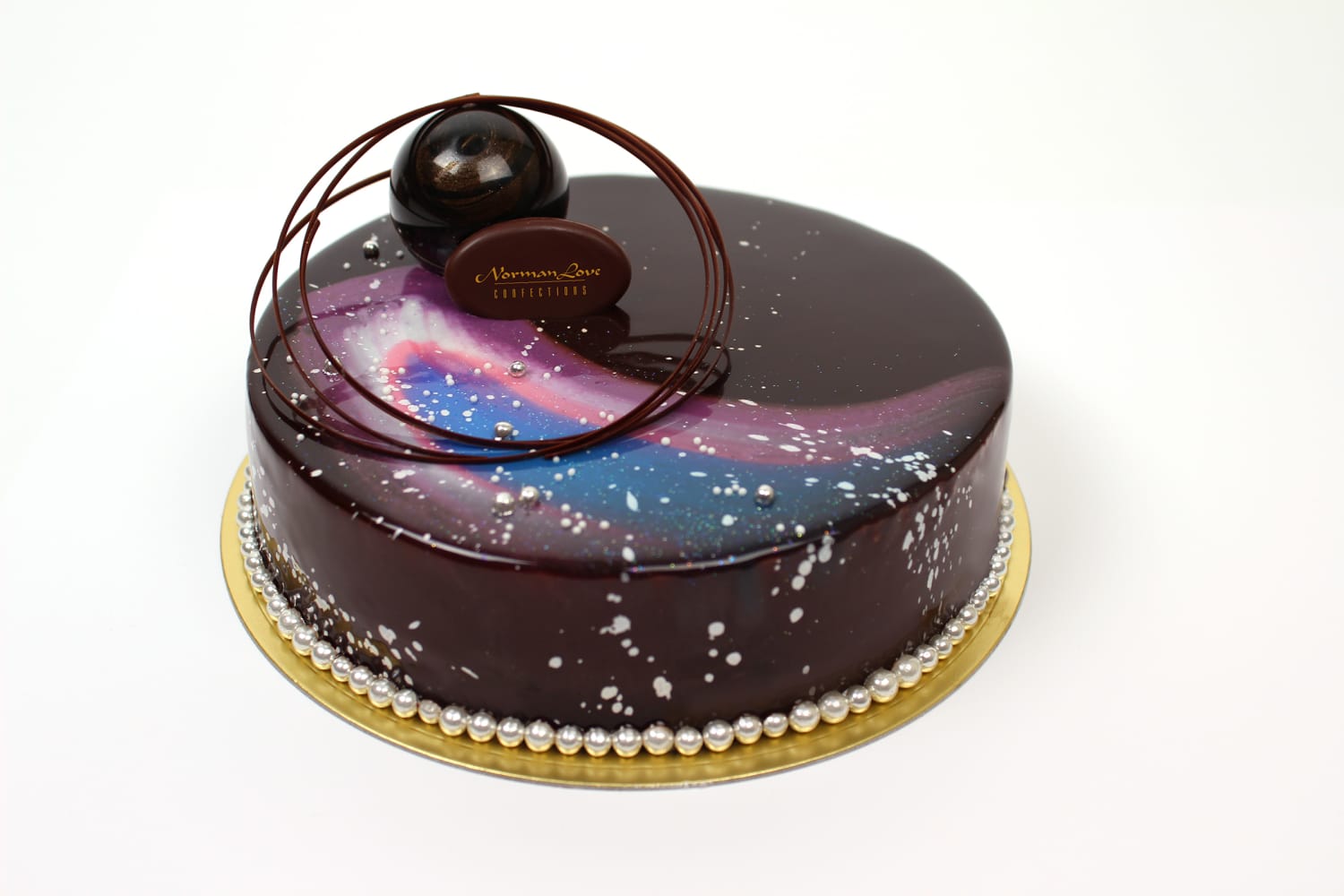 Galaxy Cake - READ ITEM DESCRIPTION AT BOTTOM OF PAGE – Artfetti Cakes