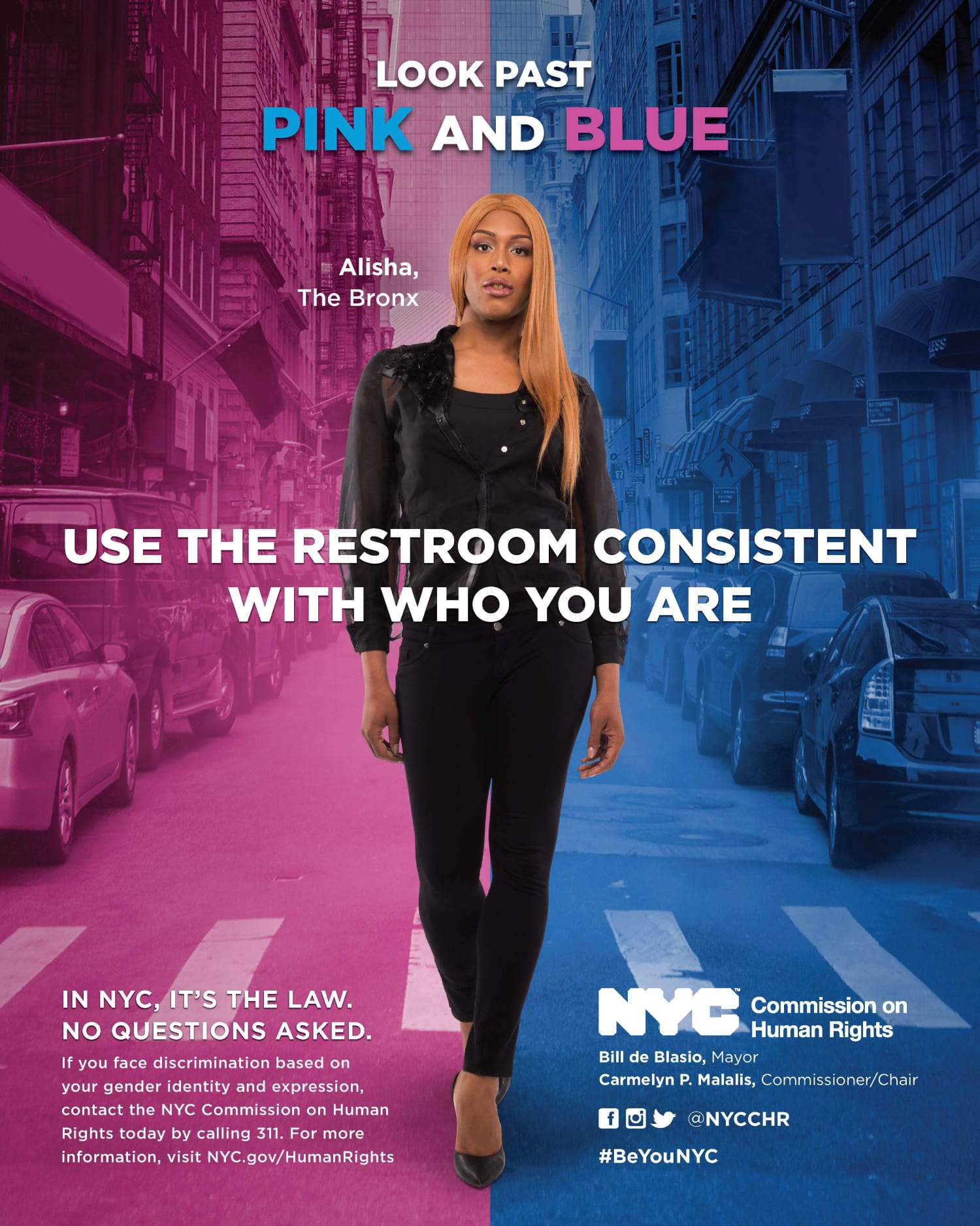 NYC Launches Ad Campaign Affirming Trans Bathroom Rights