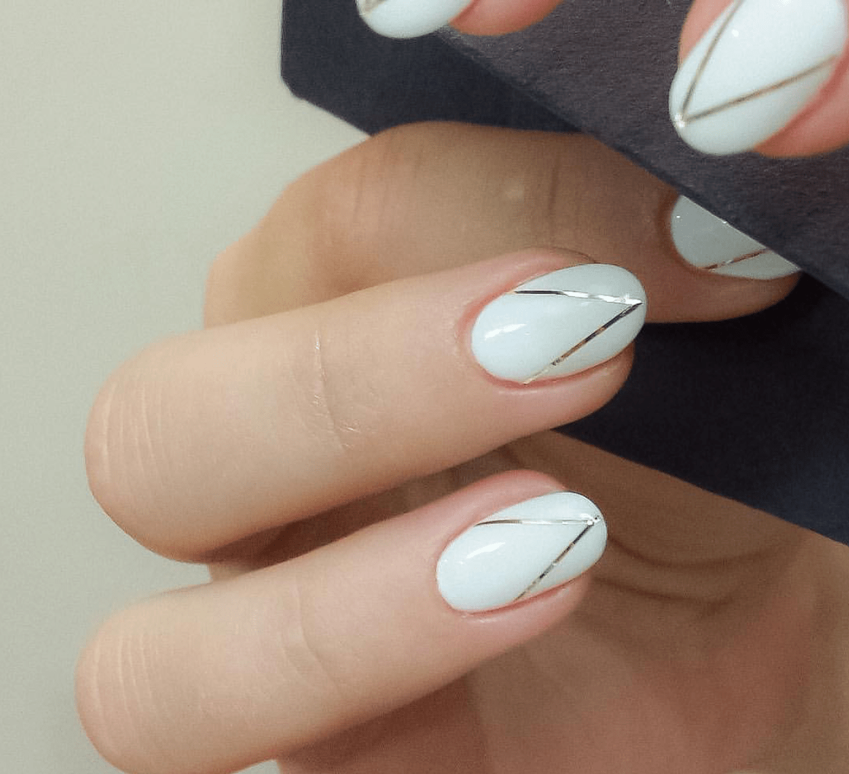 Nail art trends: Negative space, watercolor spirals and more