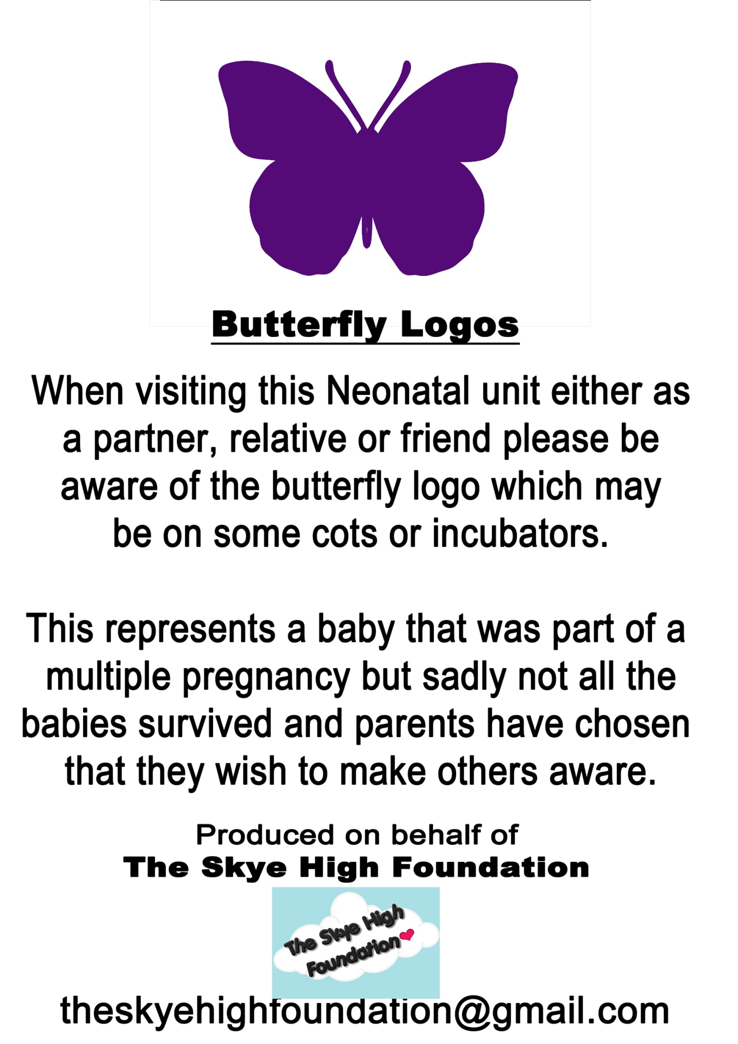 Purple butterfly meaning