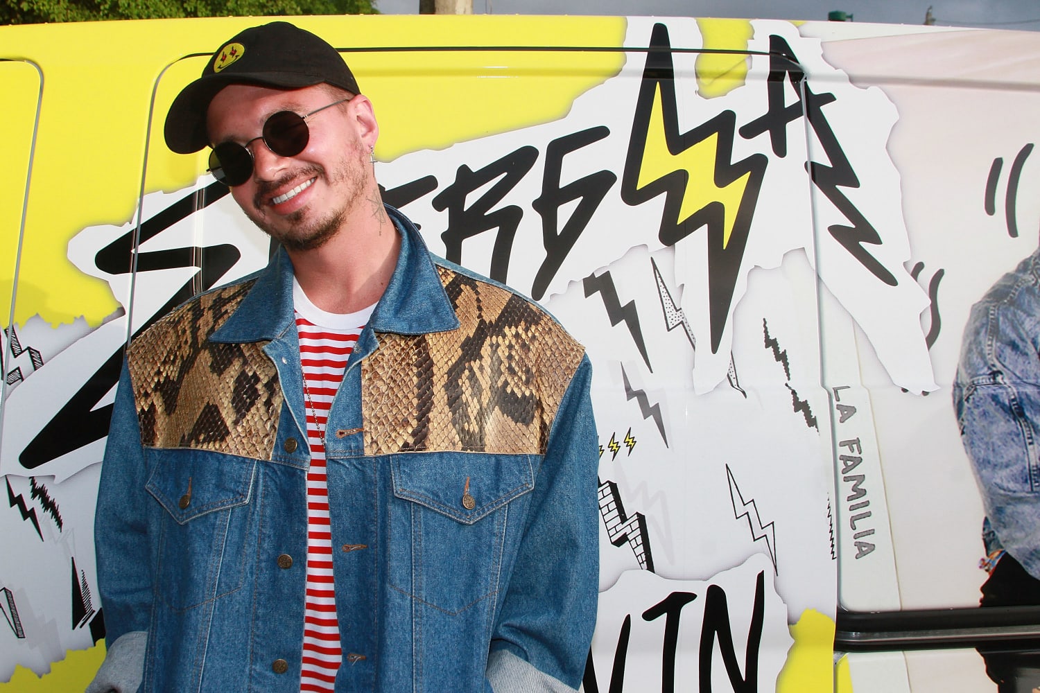 J balvin 2024 denim jacket