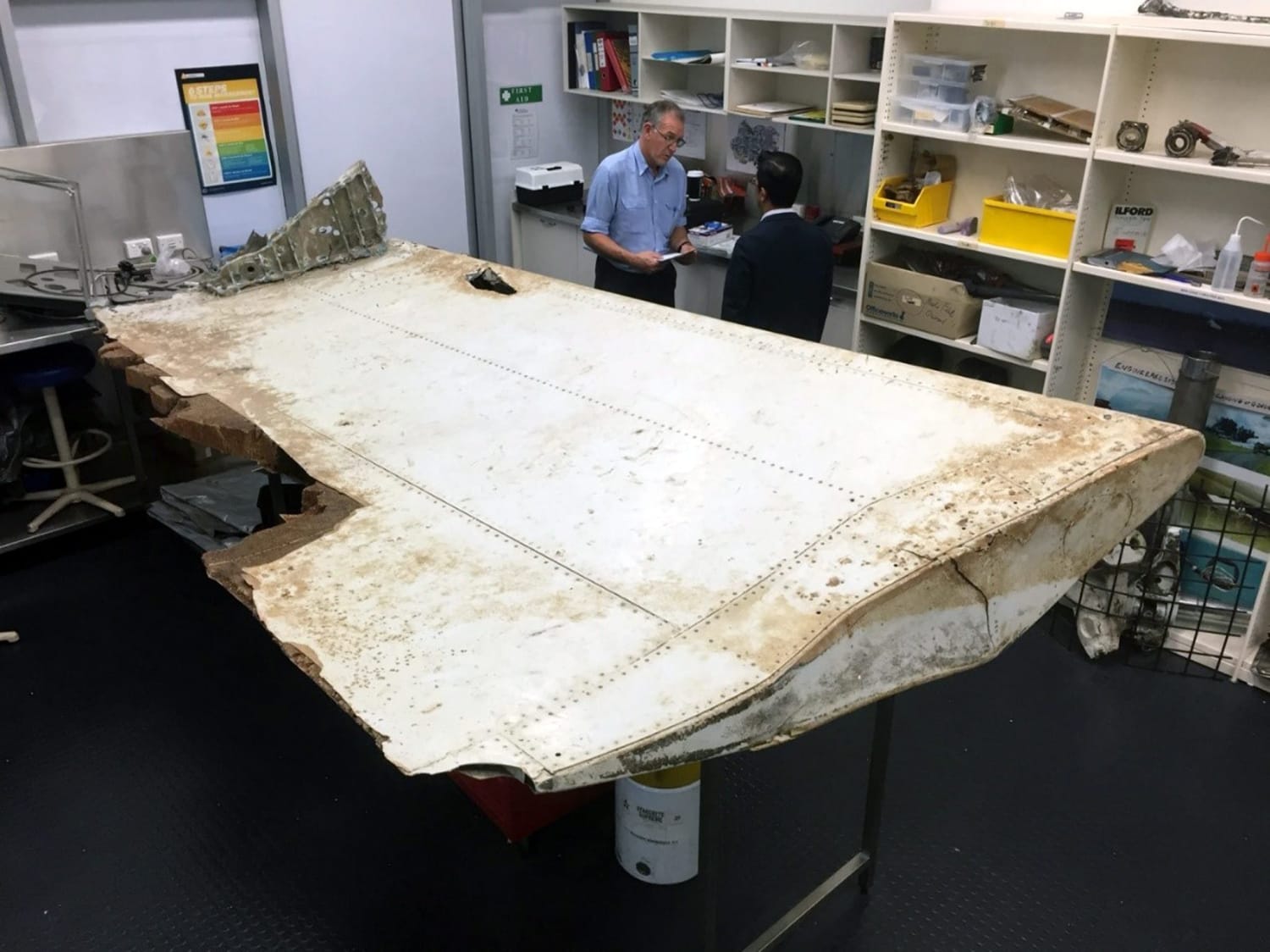 MH370 Search: Pictures Show Wing Flap Found on Pemba Island