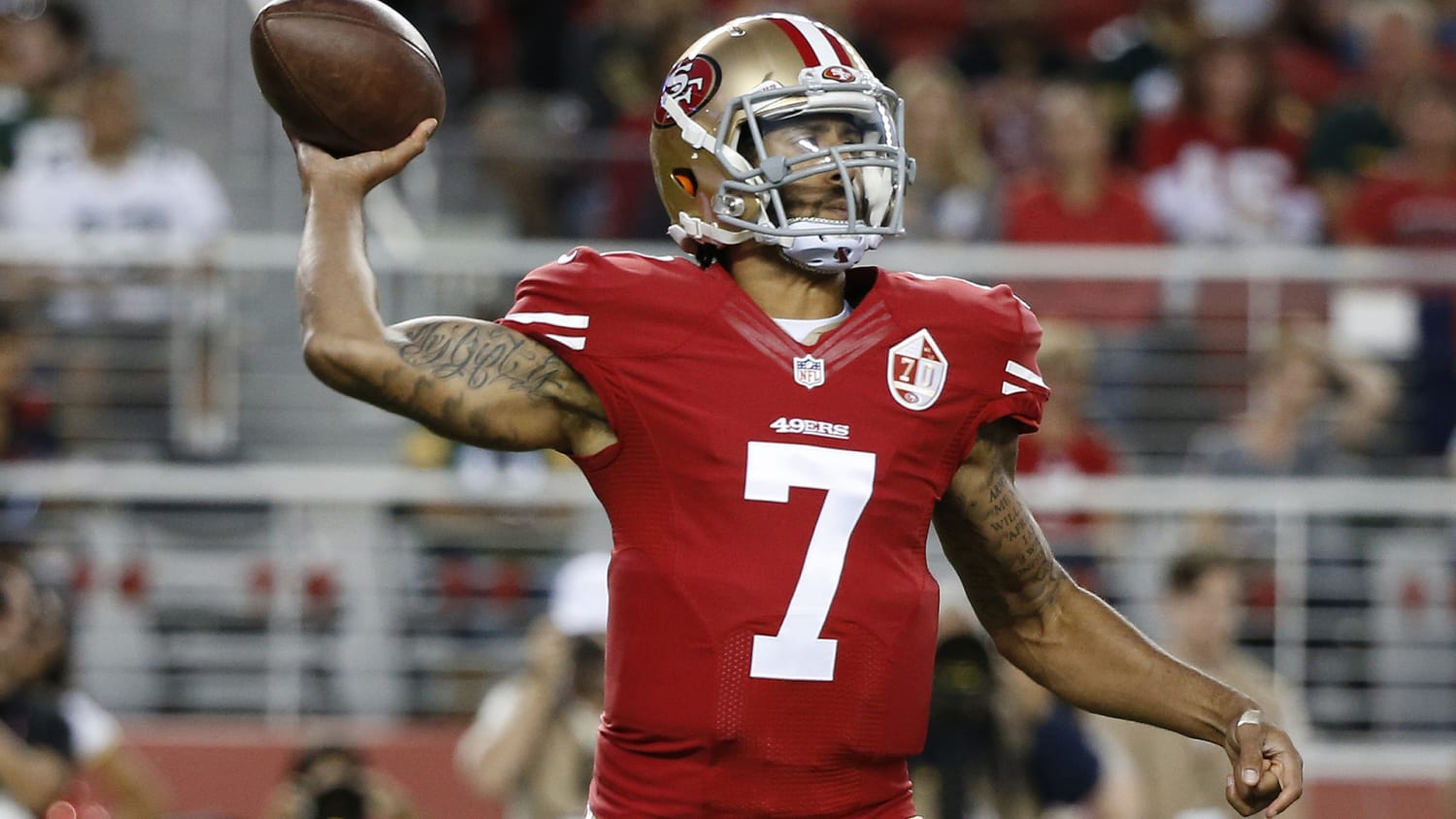 49ers fans burn Colin Kaepernick jerseys in anger after QB refuses to stand  during national anthem