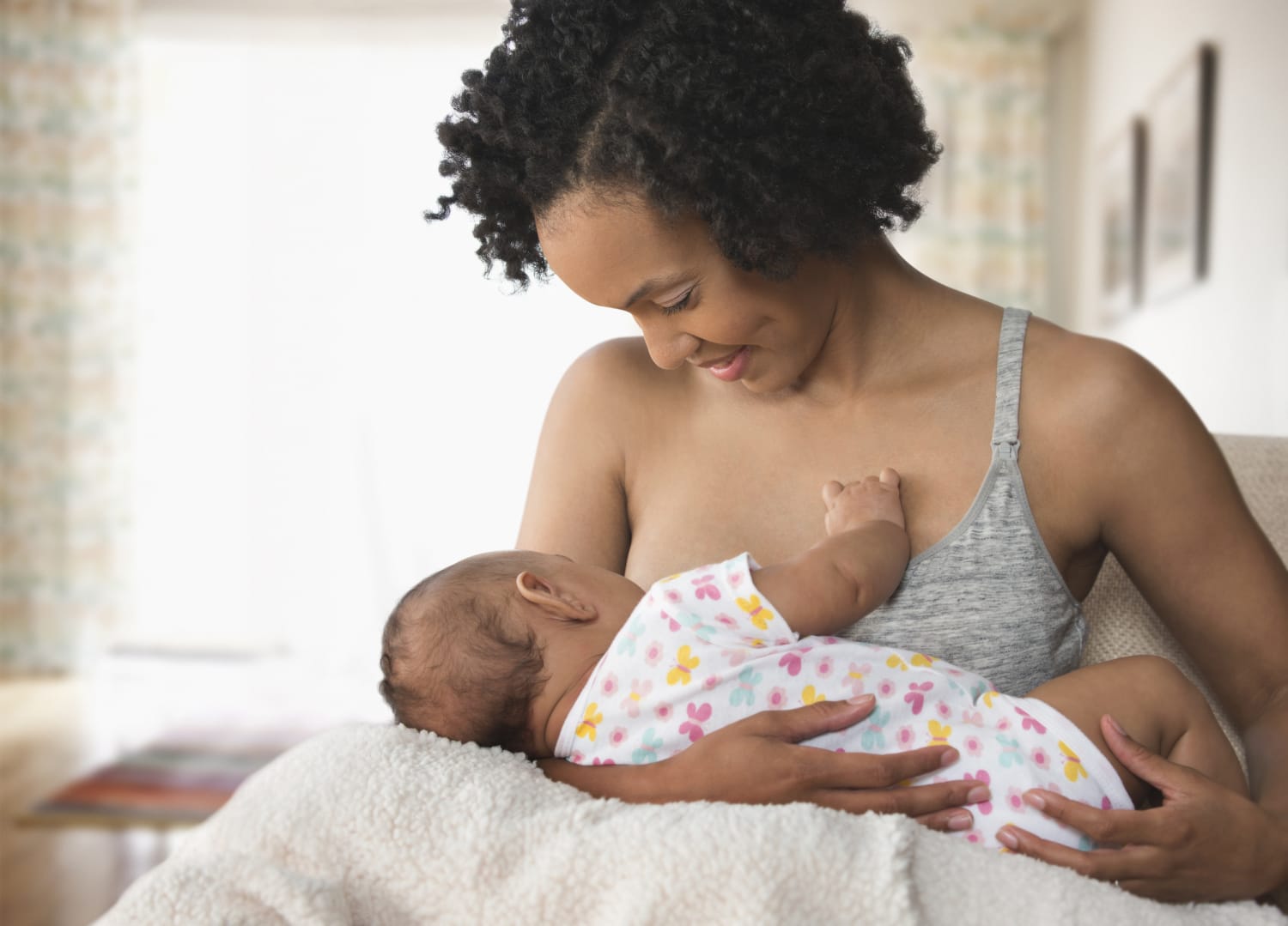 American Mom Breastfeeding
