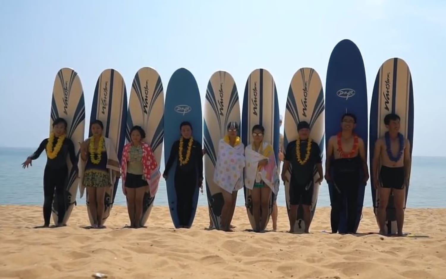 Louis Cole's Surfing Videos from North Korea