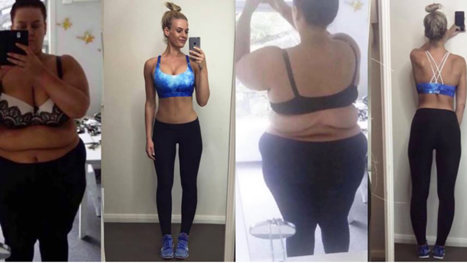 Woman drops half her body weight to be 'health influencer