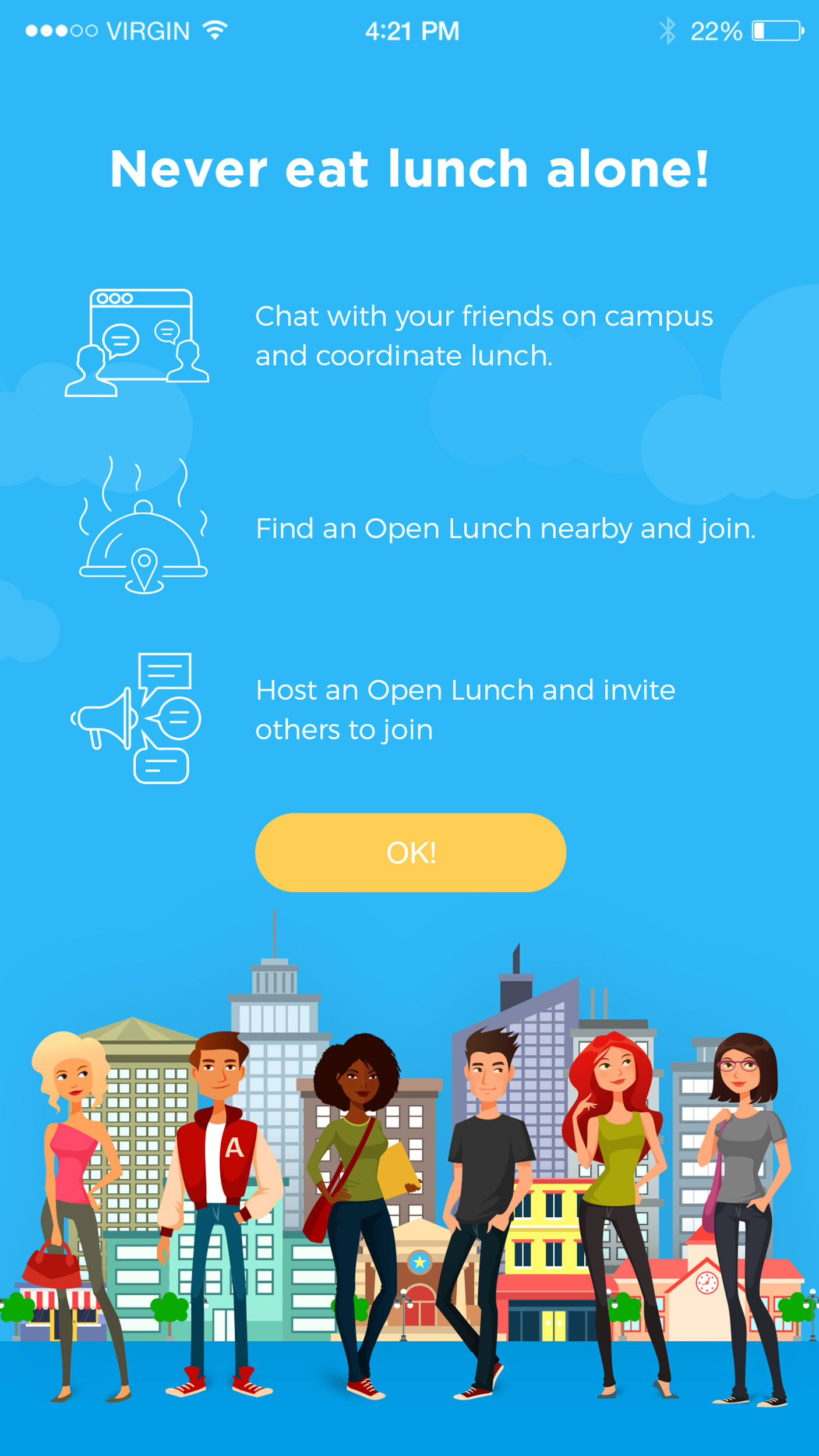 New app gets students hooked on local restaurants, A And E