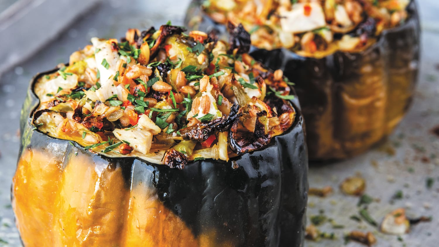 Stuffed Acorn Squash