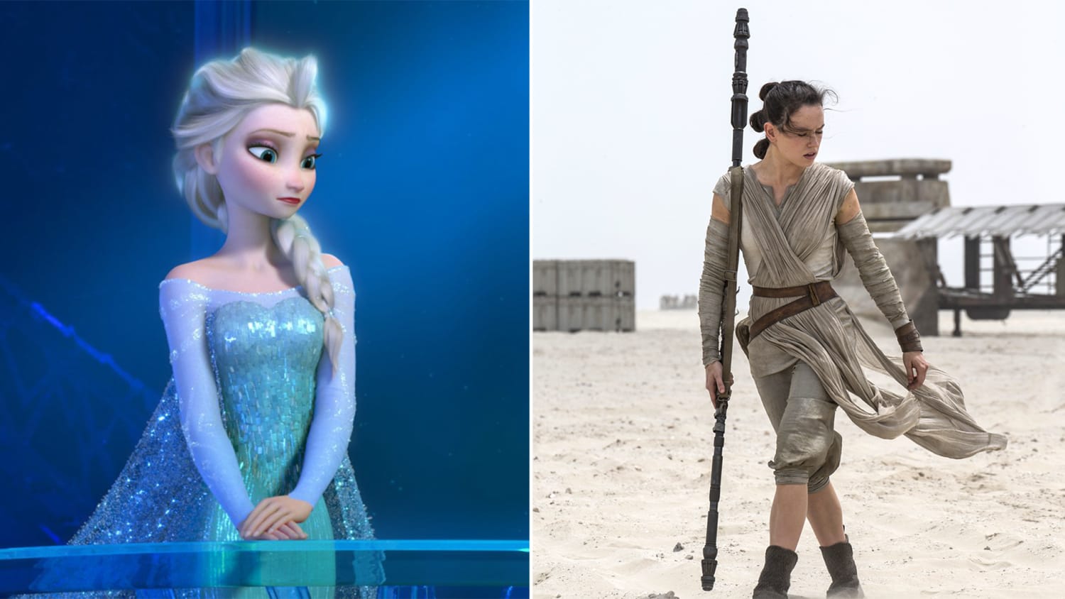 Buena suerte Médico entusiasta DIY 'Jedi Elsa' costume brilliantly blends Frozen, Star Wars