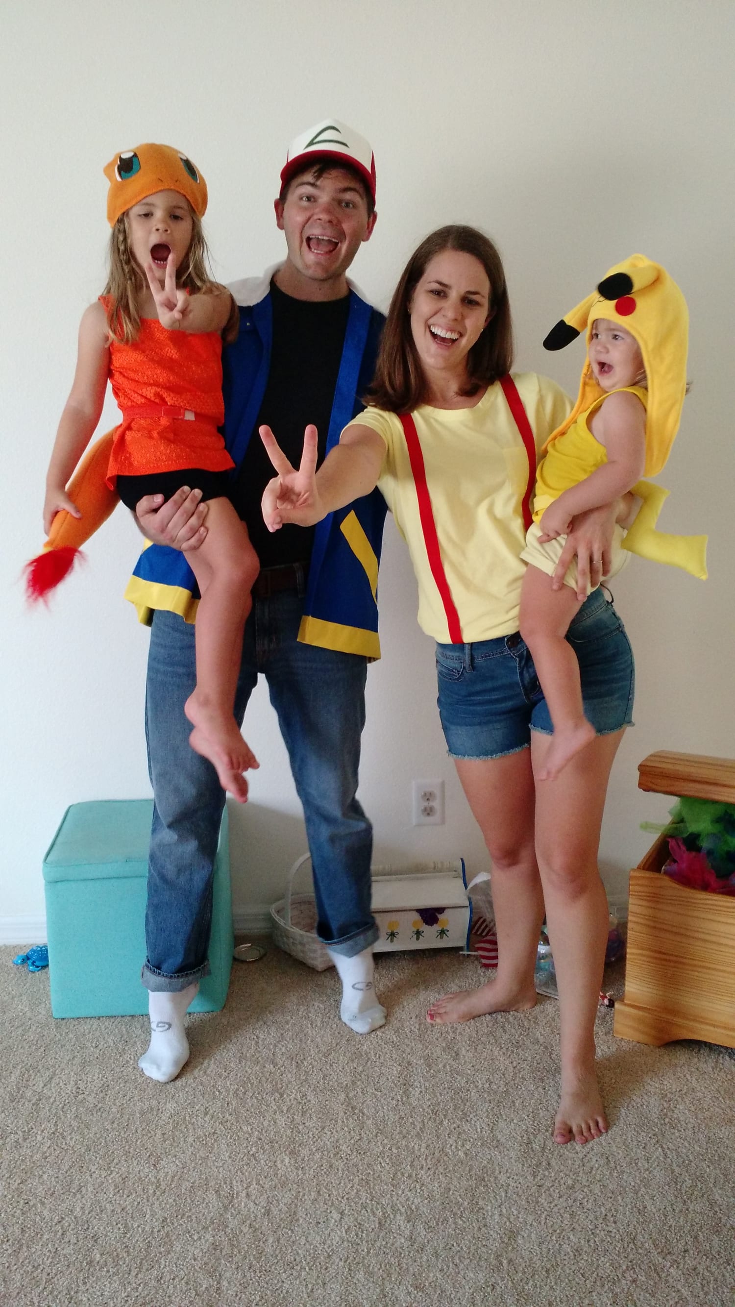 pokemon family halloween costumes