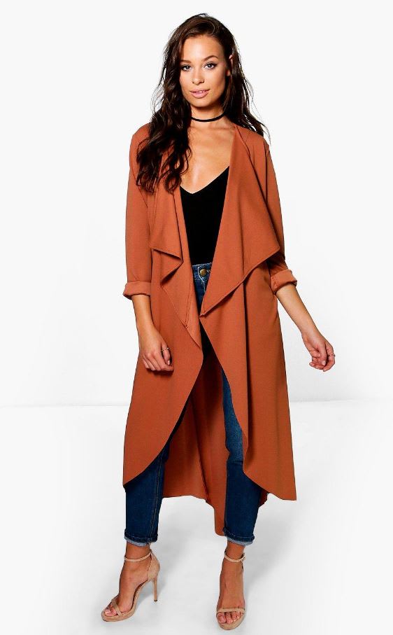 rust duster jacket