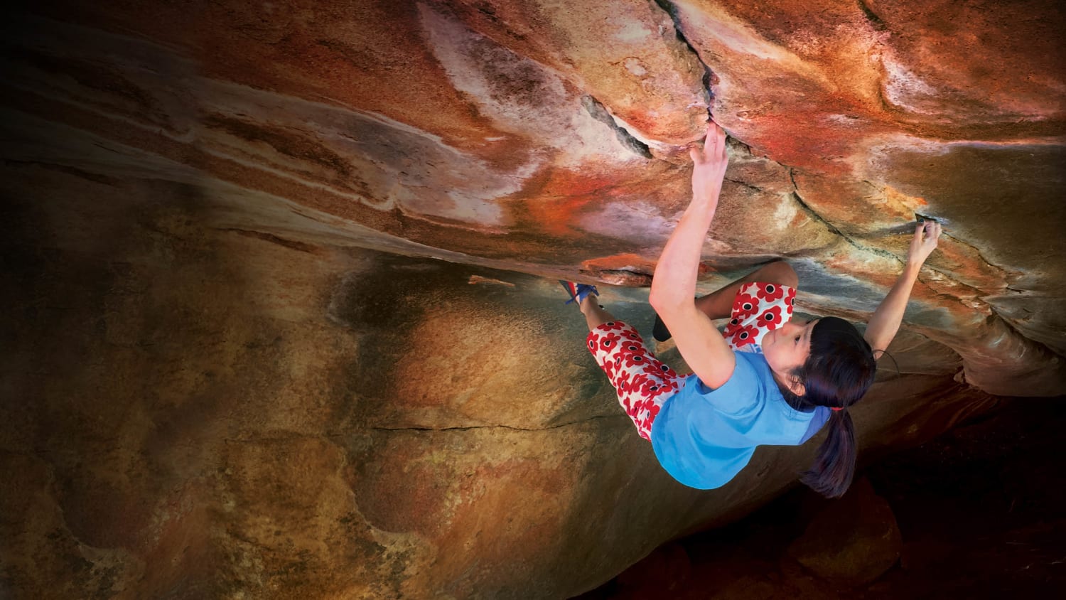 How 15-Year-Old Ashima Shiraishi Became the Face of Pro Rock Climbing