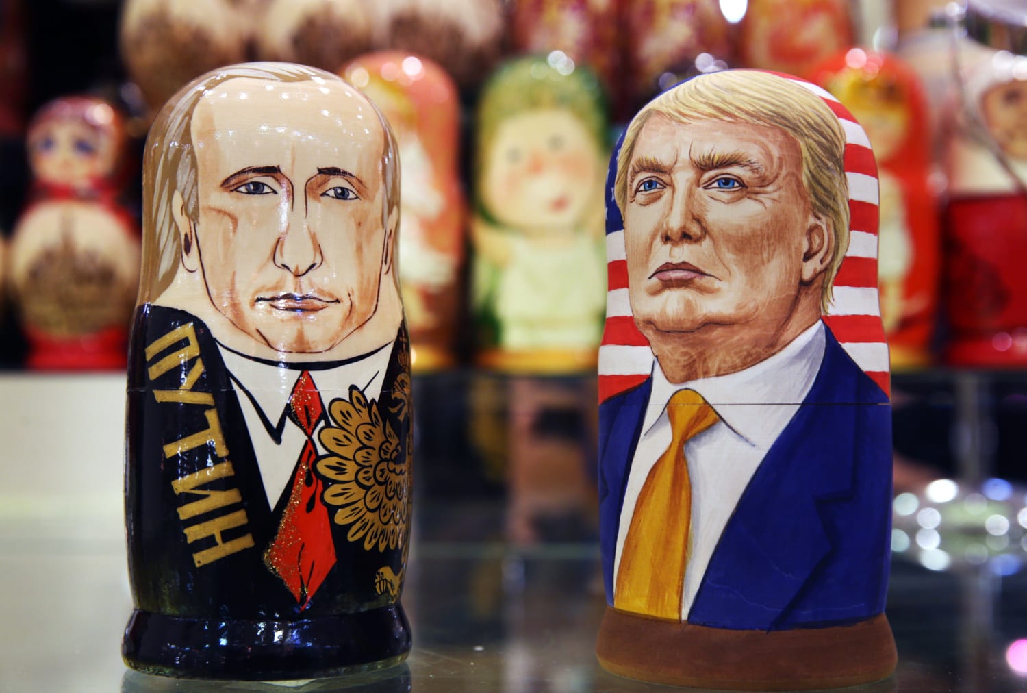 Trump putin hot sale nesting dolls