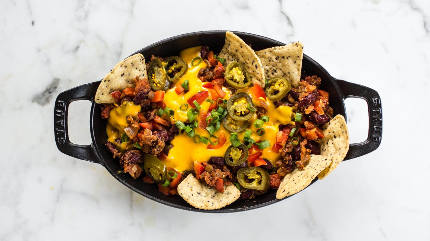 Chili Cheese Nachos- Quick and Easy Dinner