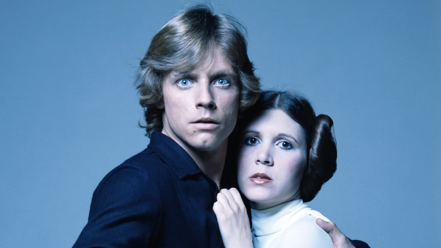  STAR WARS: THE LAST JEDI : Mark Hamill, Carrie Fisher