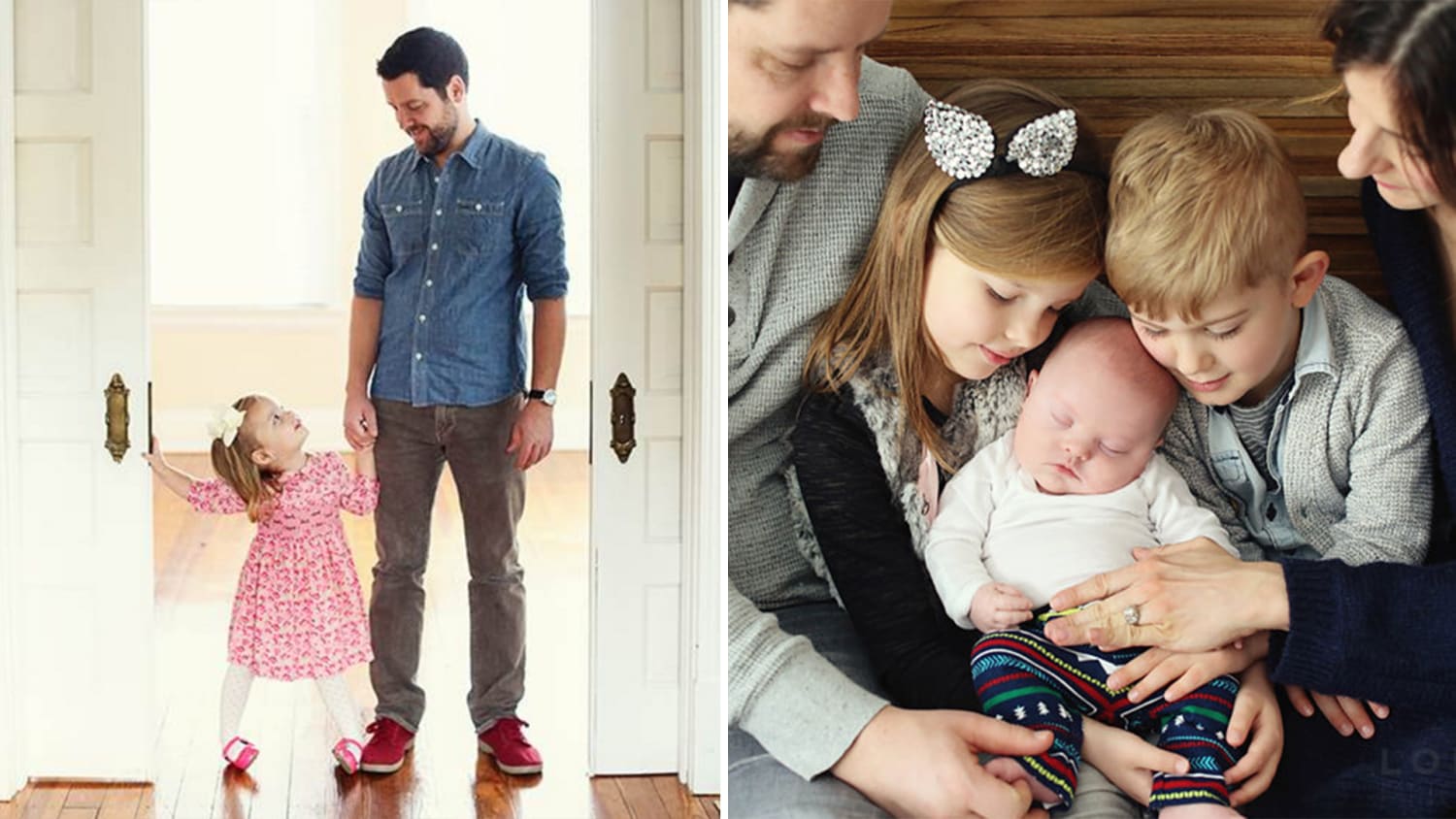 Husband Recreates Maternity Shoot with Daughter After Wife's Death