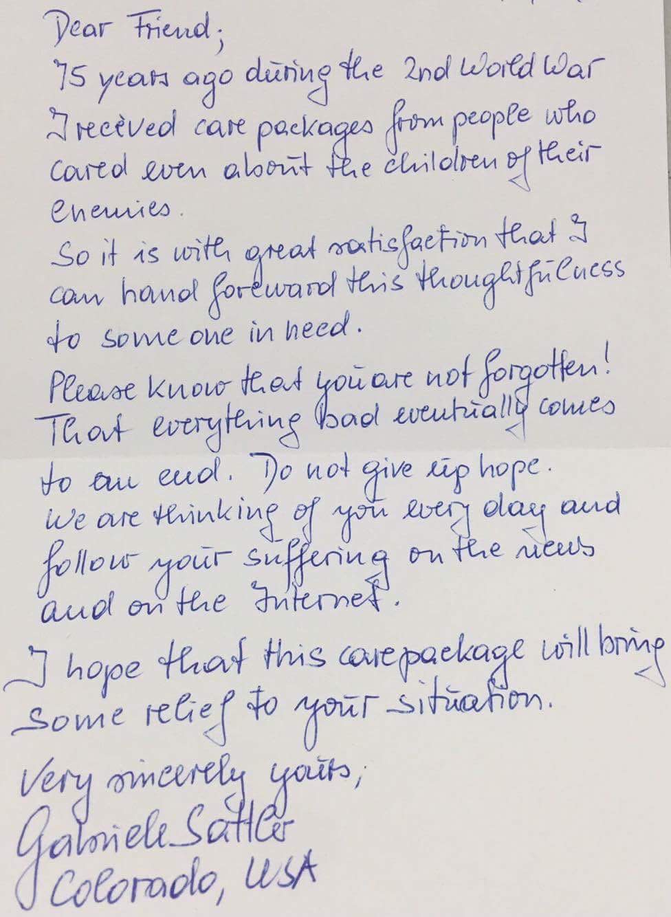 Letter For Asylum Samples