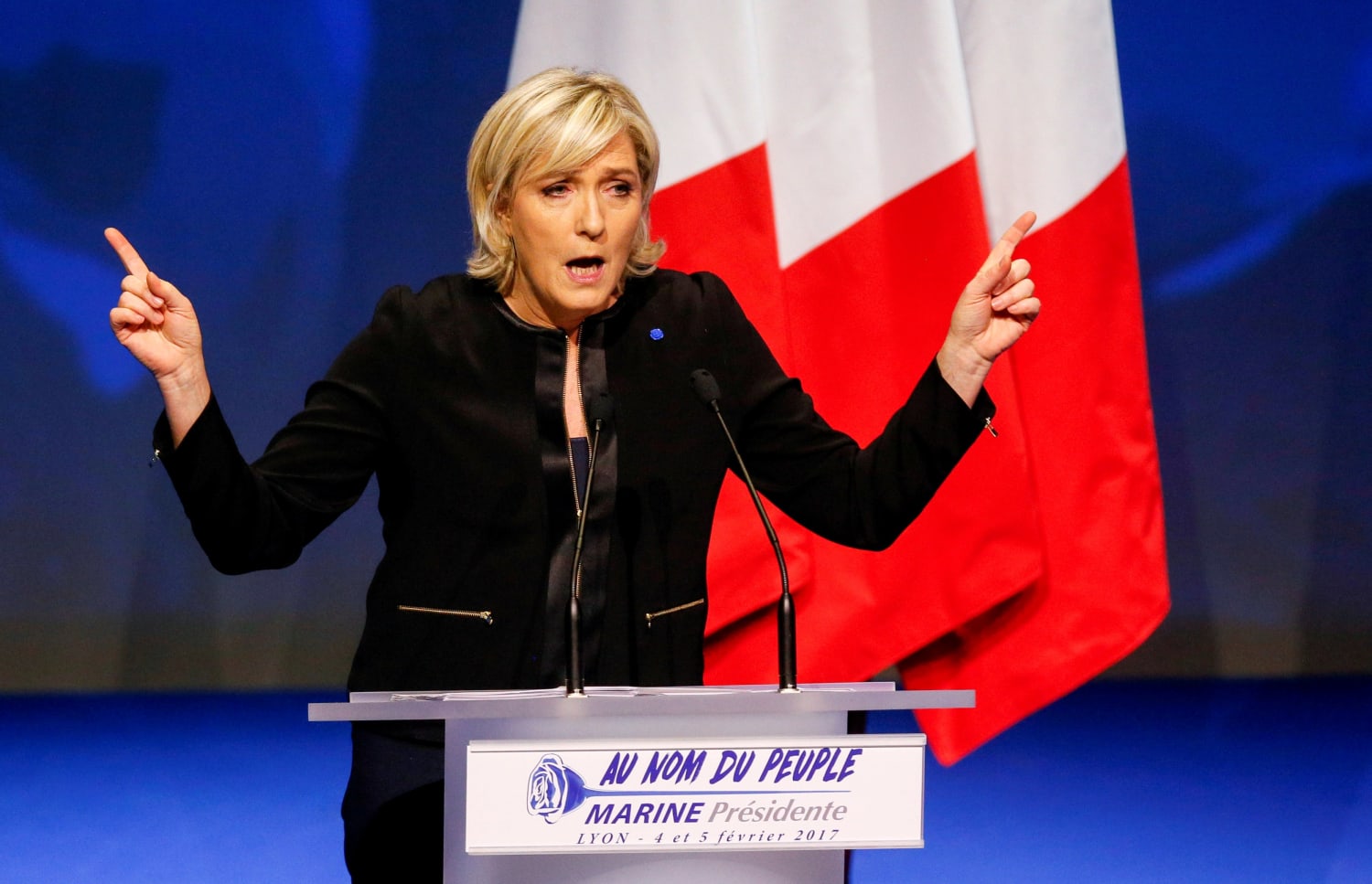 Far-right Le Pen now second most-liked French politician, poll