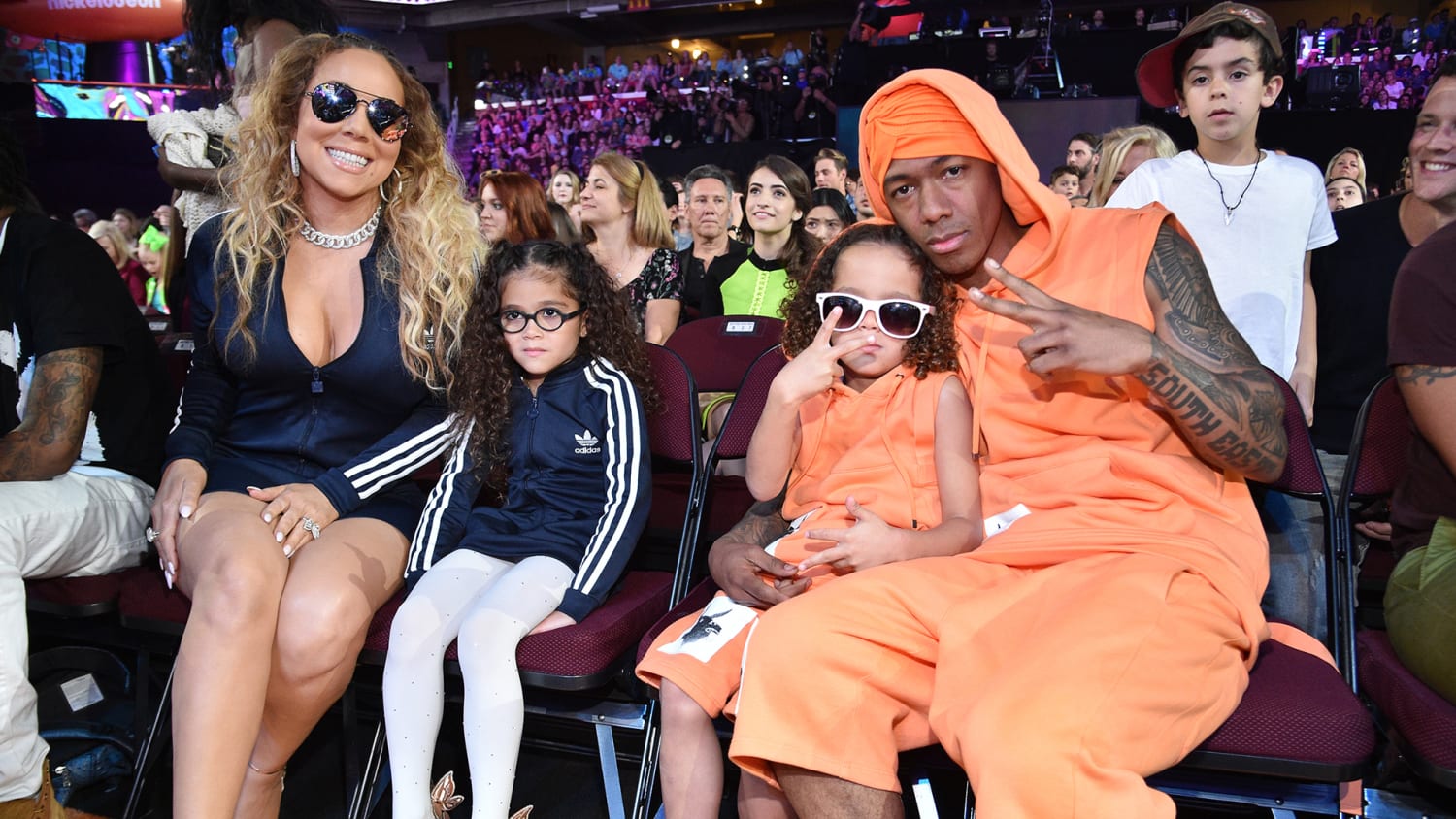 Mariah Carey and Nick Cannon Were Twinning With Their Twins at KCAs